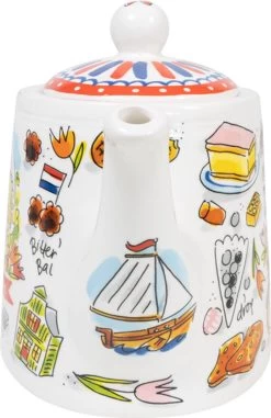 Theepot - Typisch Nederlands - Hollandse Cadeautjes - Holland Souvenir -Korting Op Tafelgerei 777x1200 1