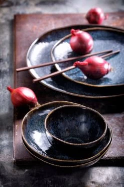 Palmer Serviesset Eccentric Stoneware 6-persoons 24-delig Blauw -Korting Op Tafelgerei 800x1200 39