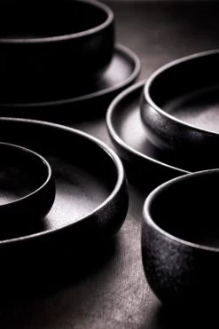 Maastricht Porselein Serviesset Universe Porselein 6-persoons 24-delig Zwart -Korting Op Tafelgerei 800x1200 49