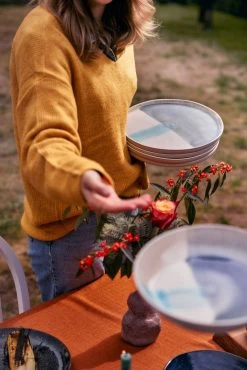 Palmer Serviesset Marlow Stoneware 6-persoons 24-delig Blauw Grijs Wit -Korting Op Tafelgerei 801x1200 12