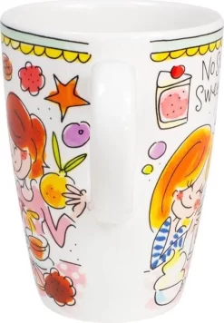 Blond Amsterdam Even Bijkletsen Beker XL 500 Ml - Mint Rand -Korting Op Tafelgerei 833x1200 1