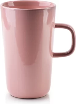 Affekdesign Nadine2 - Set Van 2 Maxi Mok - 550 Ml - Oud Roze