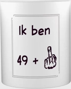 Akyol - 50 Jaar Sarah En Abraham Cadeau - Jubileum Man En Vrouw - Mok Met Opdruk - Verjaardagsmok - Grappige Tekst Mok - Jarig - Verjaardag | 350 ML Inhoud